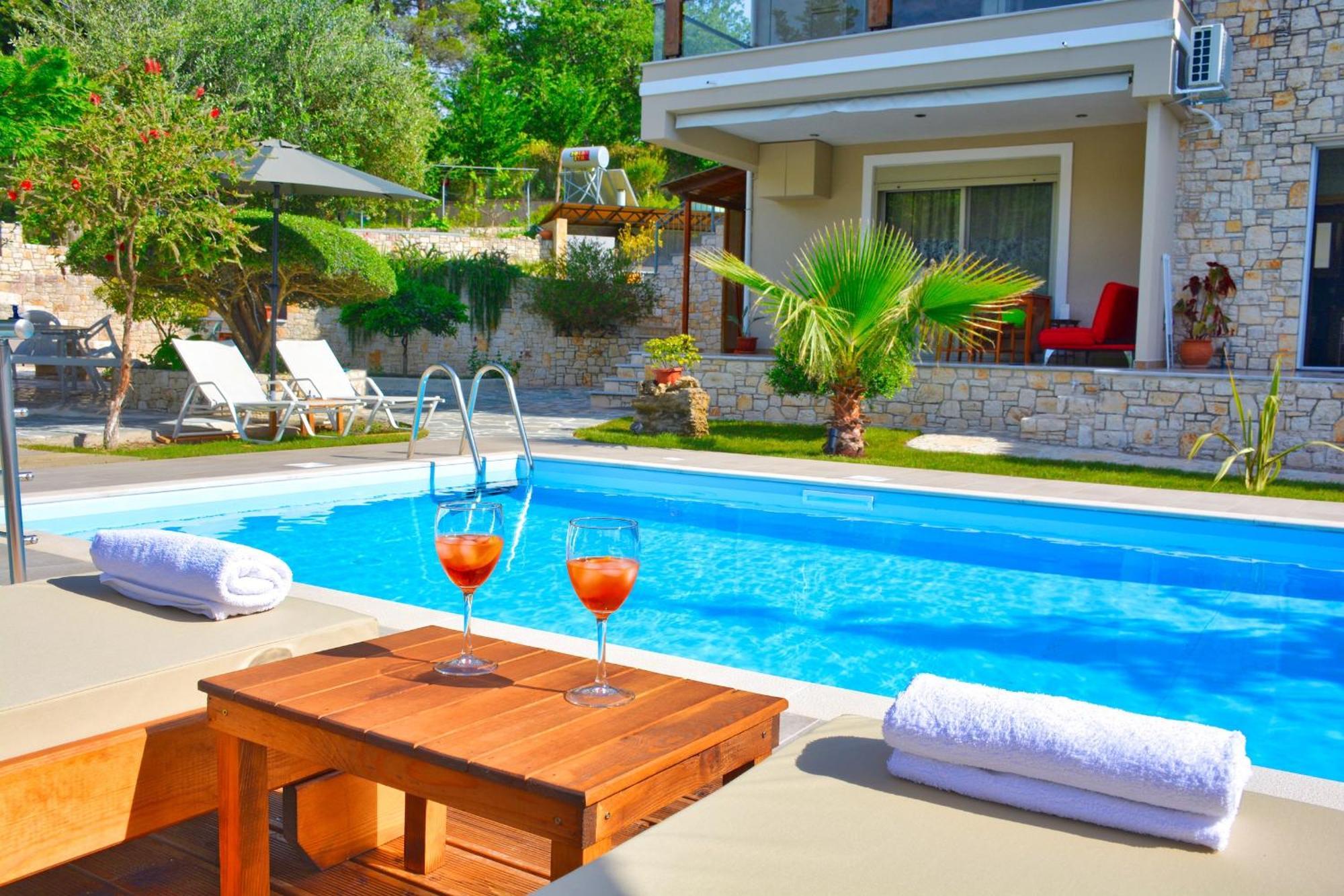 The Stone Villas Ano Korakiana Exterior photo